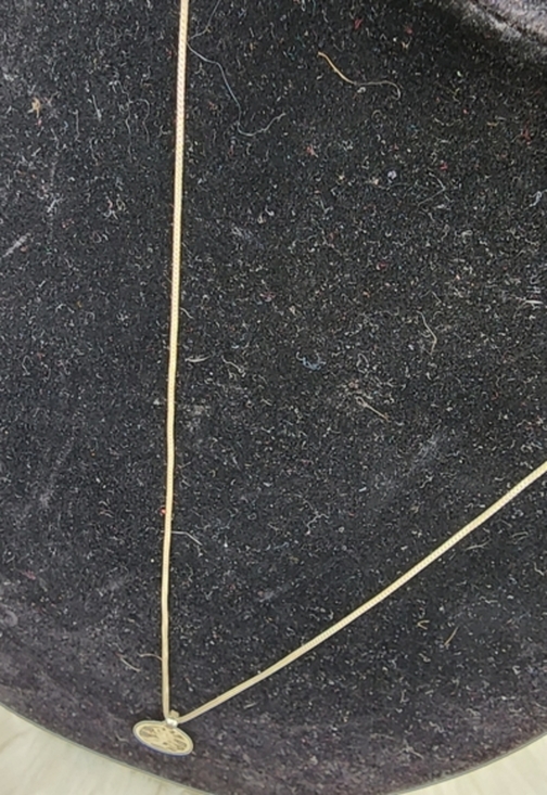 Vintage Asian‎ Symbol sterling necklace - Picture 3 of 9